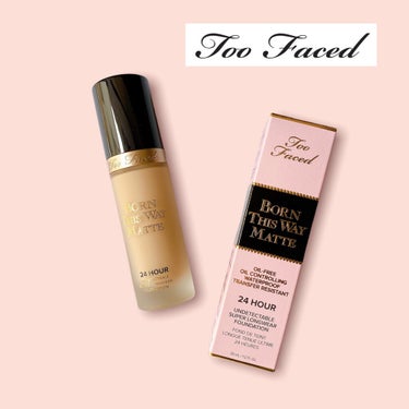 ボーン ディス ウェイ アンディテクタブル 24H マット ファンデーション スノー/Too Faced/リキッドファンデーションを使ったクチコミ（1枚目）