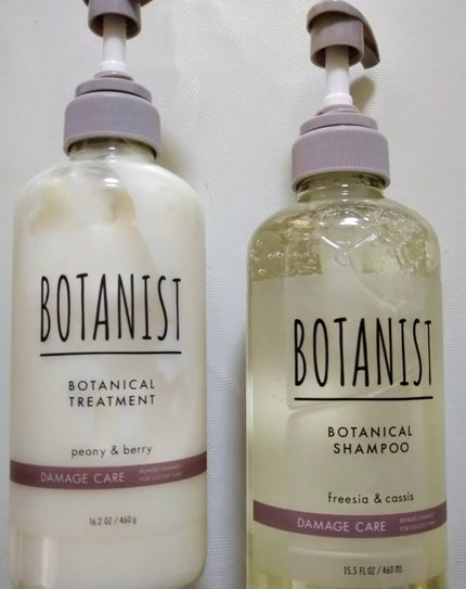 ボタニカルシャンプー/トリートメント(ダメージケア) /BOTANIST/市販シャンプーを使ったクチコミ(1枚目)