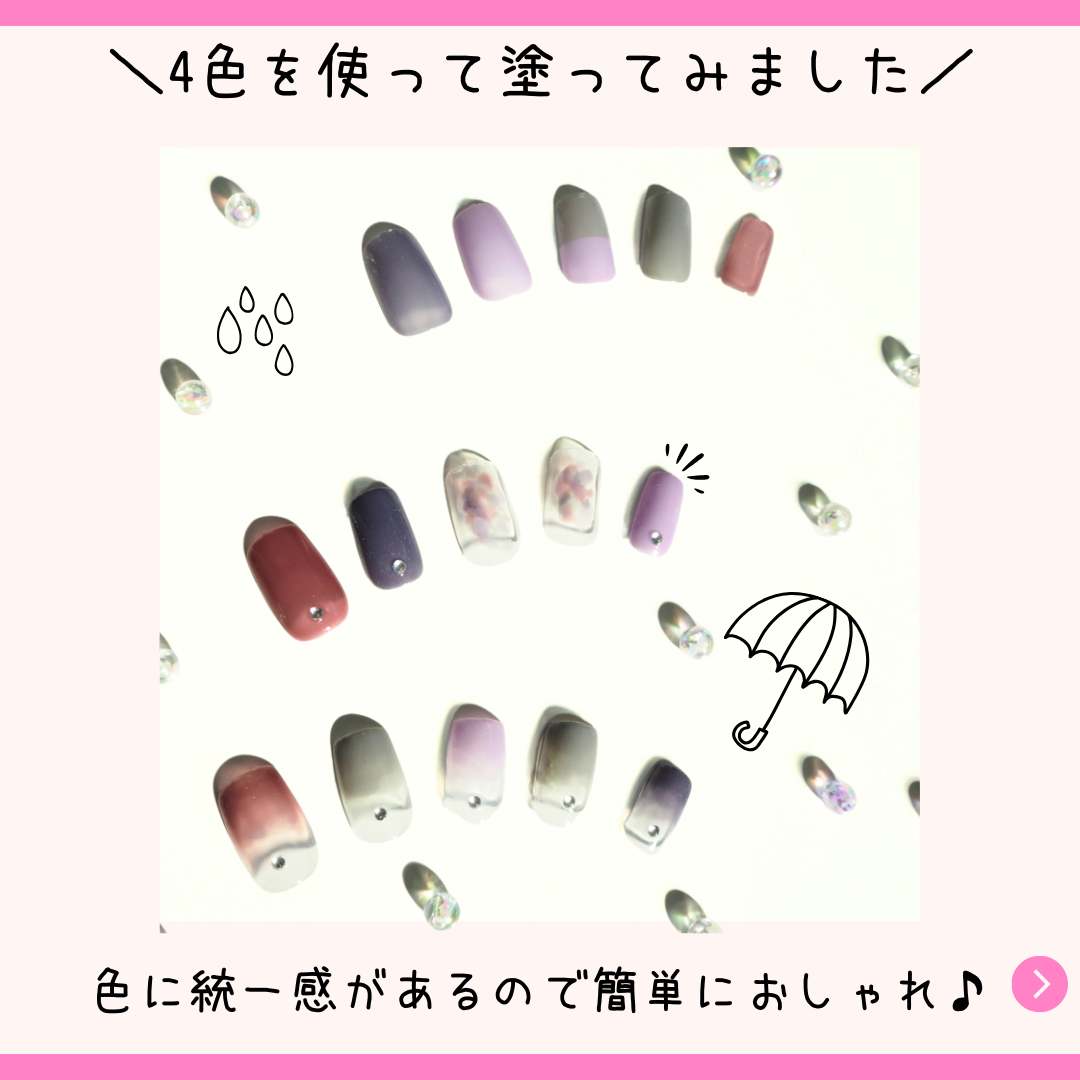 カラフルネイルズ/キャンメイク/マニキュアを使ったクチコミ（3枚目）