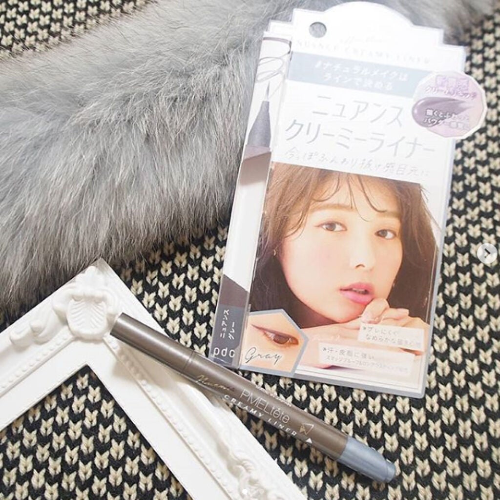 ピメルテット ニュアンスクリーミーライナー/pdc/リキッドアイライナーを使ったクチコミ(1枚目)