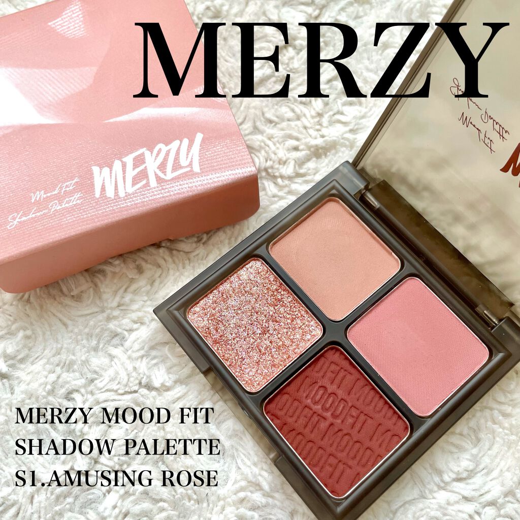 ムードフィットシャドウパレット/MERZY/アイシャドウパレットを使ったクチコミ(1枚目)