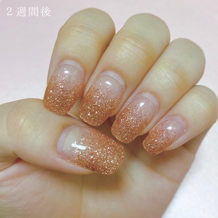 セミキュアジェルネイル(ハンド)/ohora/ネイルシールを使ったクチコミ(3枚目)