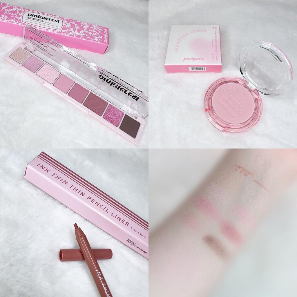 ピュア ブラッシュド サンシャイン チーク/PERIPERA/パウダーチークを使ったクチコミ(2枚目)