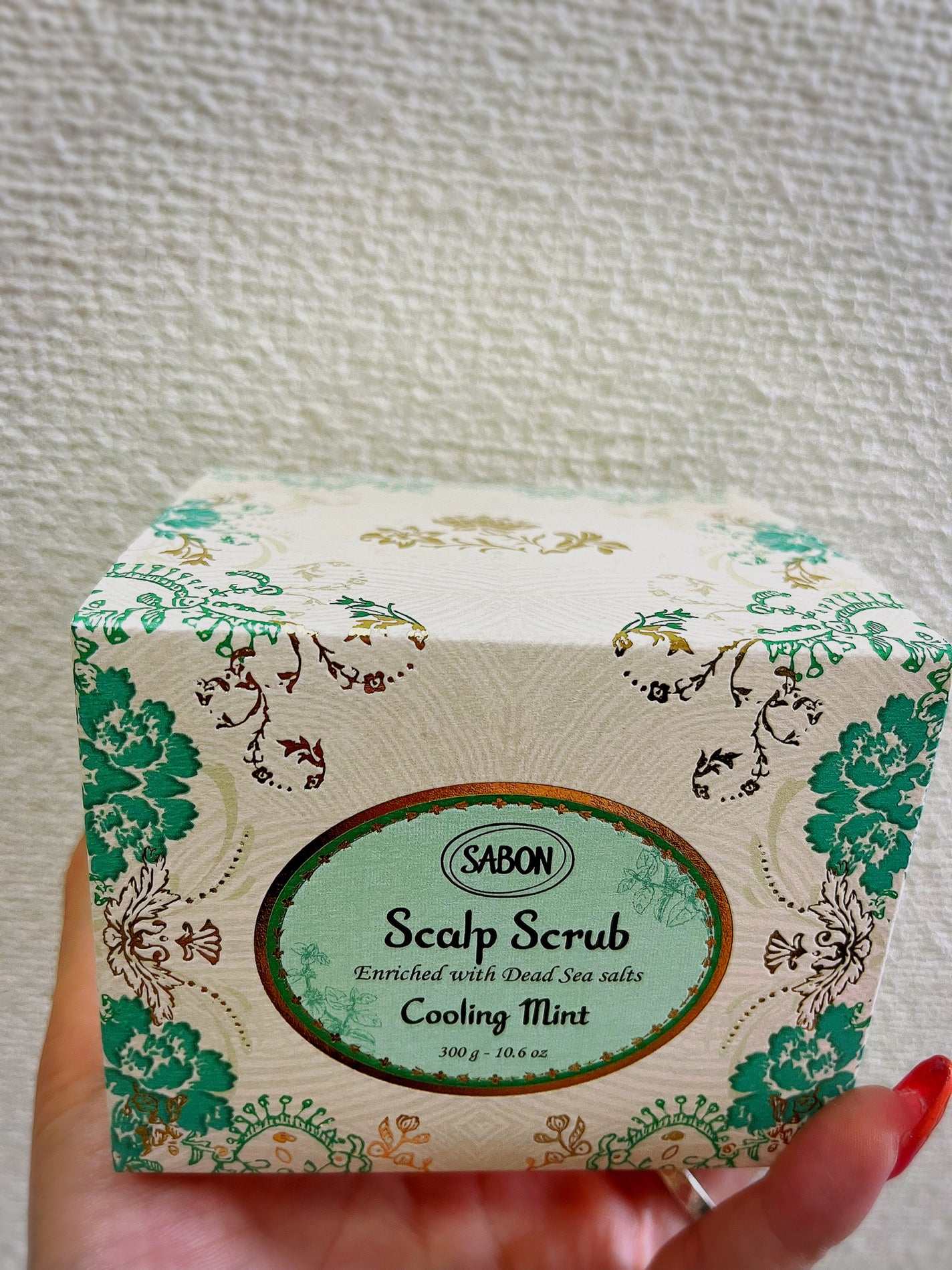 ヘッドスクラブ リフレッシング(ミント)/SABON/ヘッドスクラブを使ったクチコミ(2枚目)