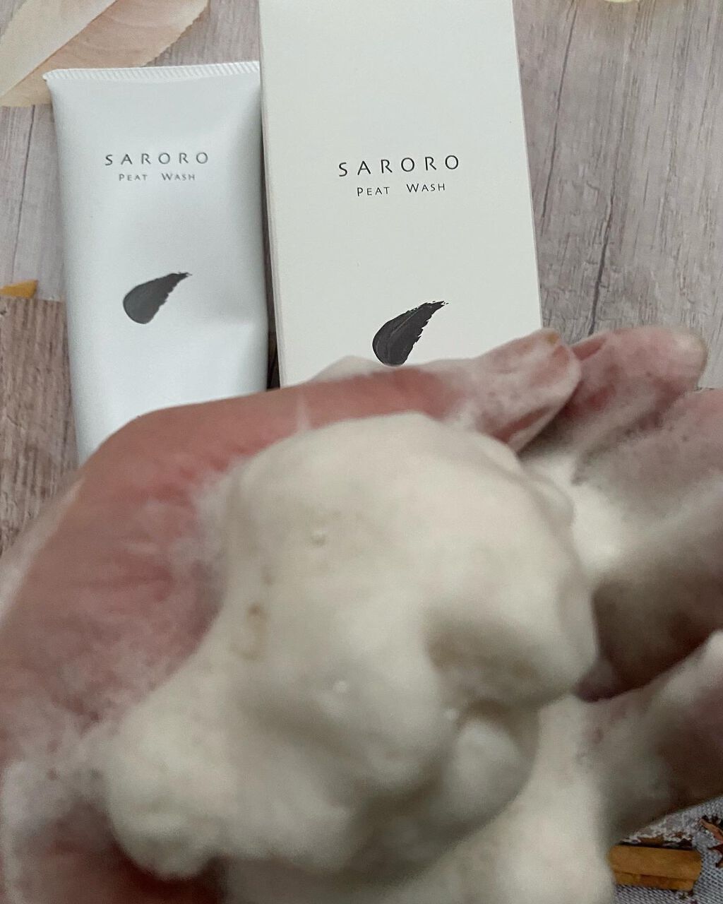 PEAT WASH/SARORO/その他洗顔料を使ったクチコミ(4枚目)
