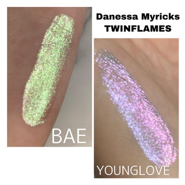 Twin Flames Multichrome Pigment﻿/DANESSA MYRICKS BEAUTY/リキッドアイシャドウを使ったクチコミ（1枚目）