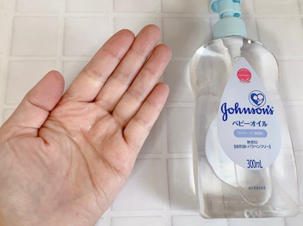ベビーオイル 無香料/ジョンソンベビー/ボディオイルを使ったクチコミ(4枚目)