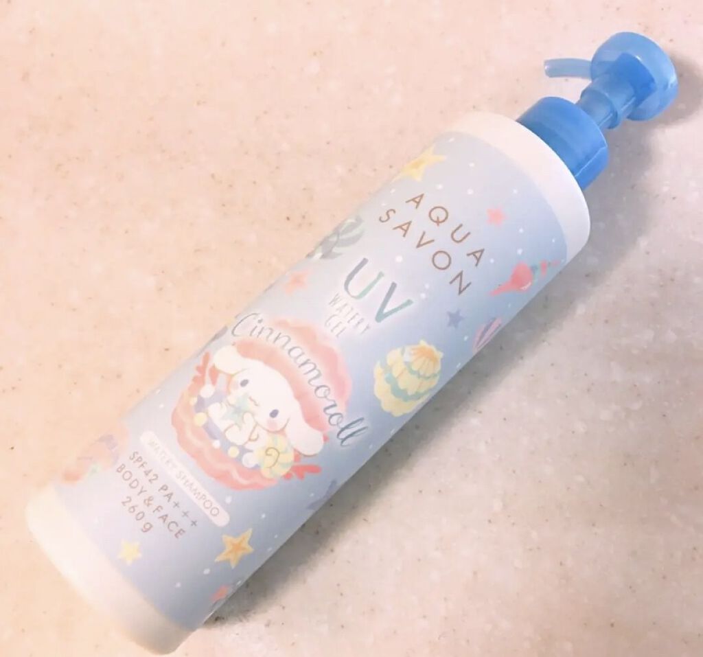 UVジェル ウォータリーシャンプーの香り/アクアシャボン/日焼け止めジェルを使ったクチコミ（2枚目）