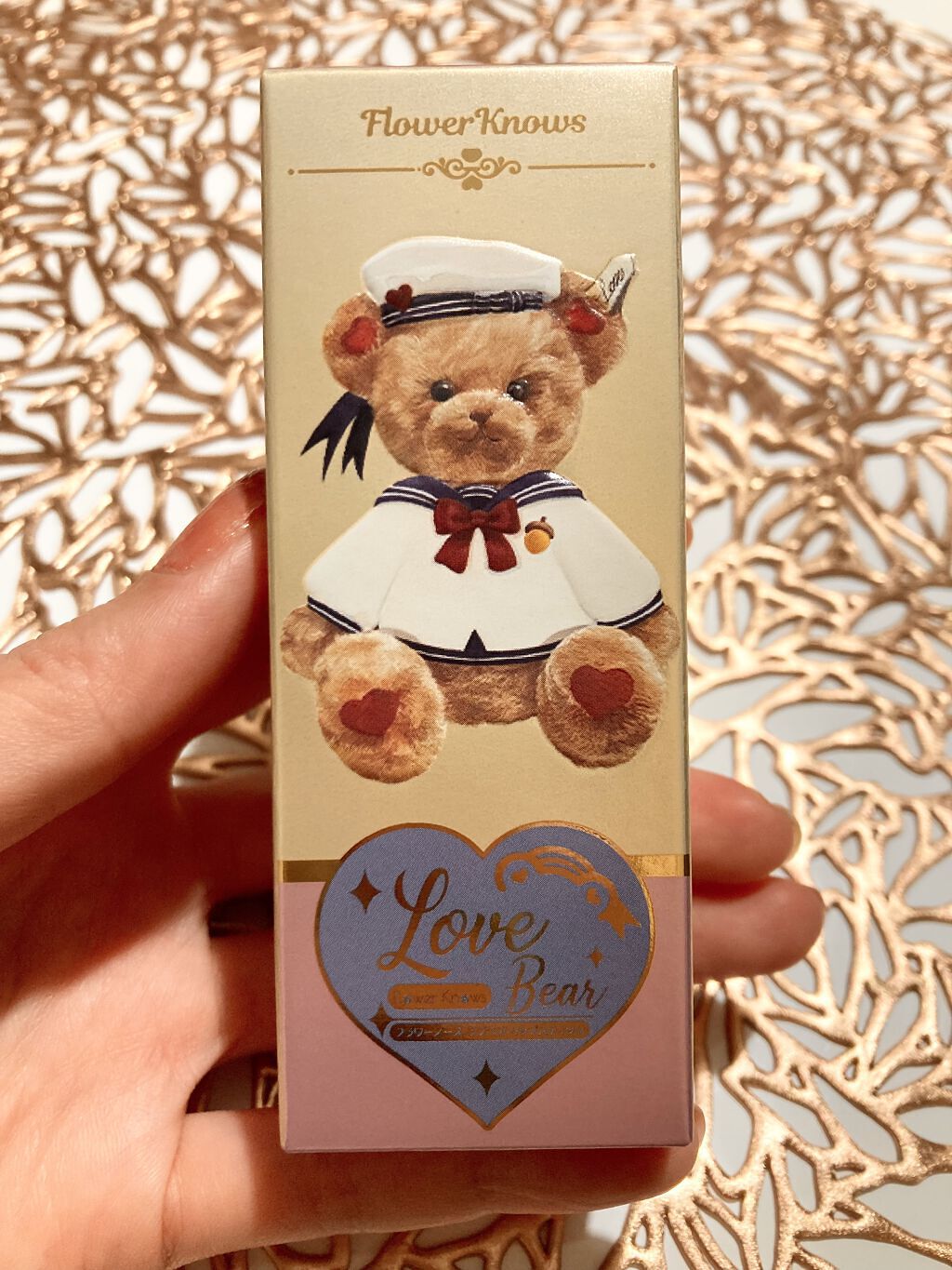 Love Bear リップスティック ツヤタイプ/FlowerKnows/口紅を使ったクチコミ（2枚目）