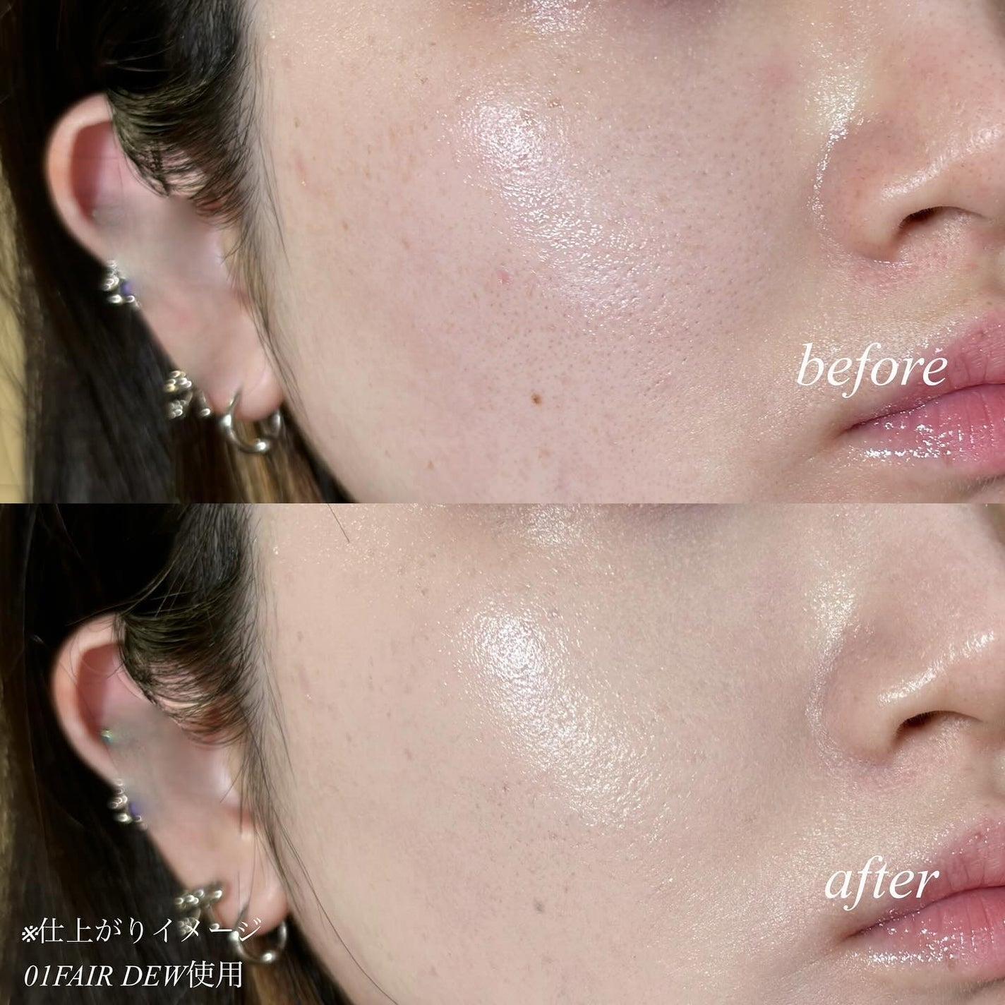 ベアクッション/FEEV/クッションファンデーションを使ったクチコミ(6枚目)