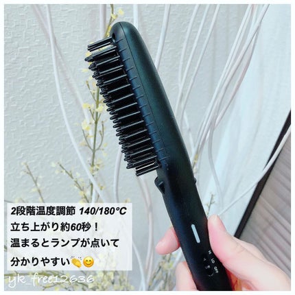 スタイリッシュ コンパクトイオンヒートブラシ MHB-3040-K/mod's hair/ヒートブラシを使ったクチコミ(3枚目)