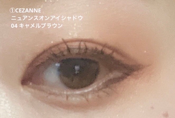 ニュアンスオンアイシャドウ/CEZANNE/アイシャドウパレットを使ったクチコミ(6枚目)