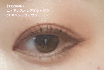 ニュアンスオンアイシャドウ/CEZANNE/アイシャドウパレットを使ったクチコミ(6枚目)