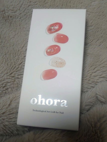 セミキュアジェルネイル(ハンド)/ohora/ネイルシールを使ったクチコミ(1枚目)