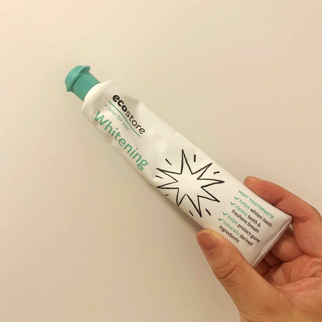 トゥースペースト<ホワイトニング>/ecostore/歯磨き粉を使ったクチコミ(1枚目)