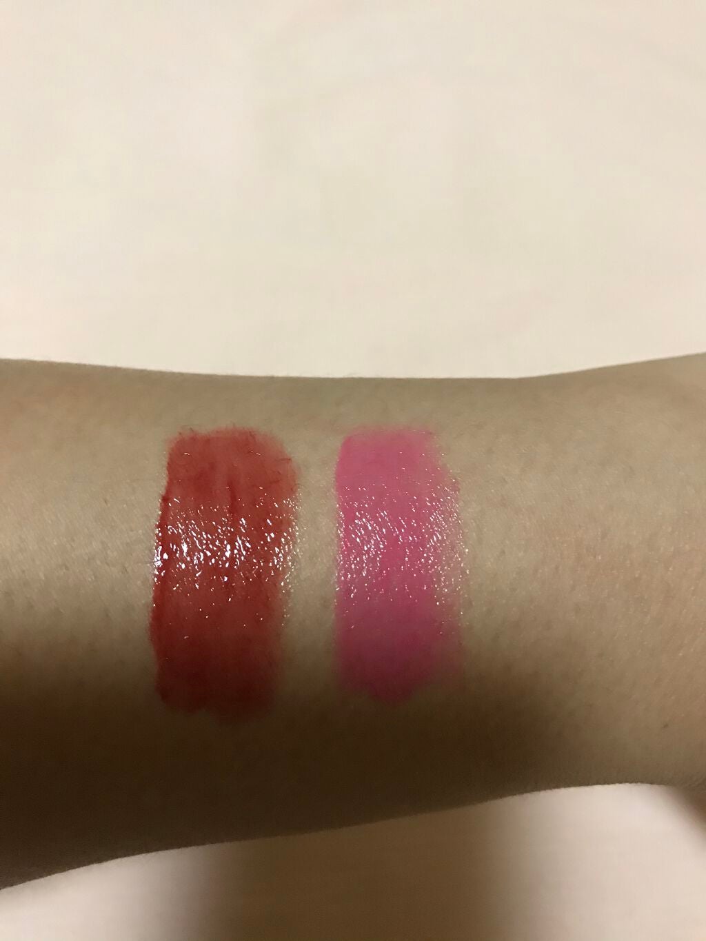 グラスティングウォーターティント/rom&nd/リップティントを使ったクチコミ(5枚目)