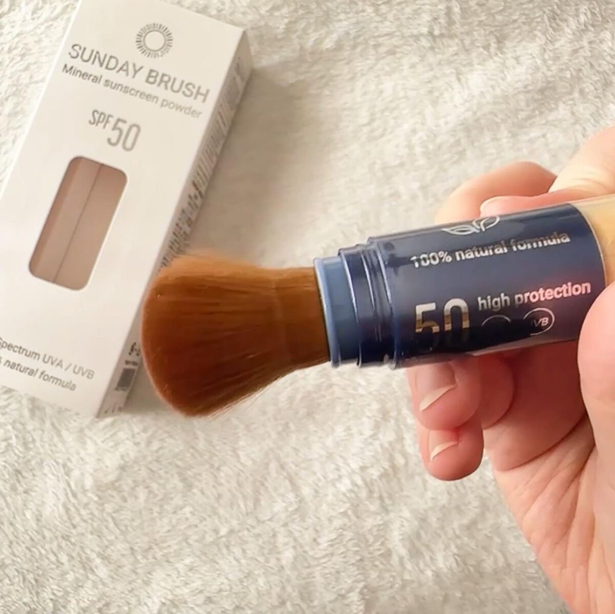 SUNDAY BRUSH /SUNDAY BRUSH/日焼け止めパウダーを使ったクチコミ（3枚目）