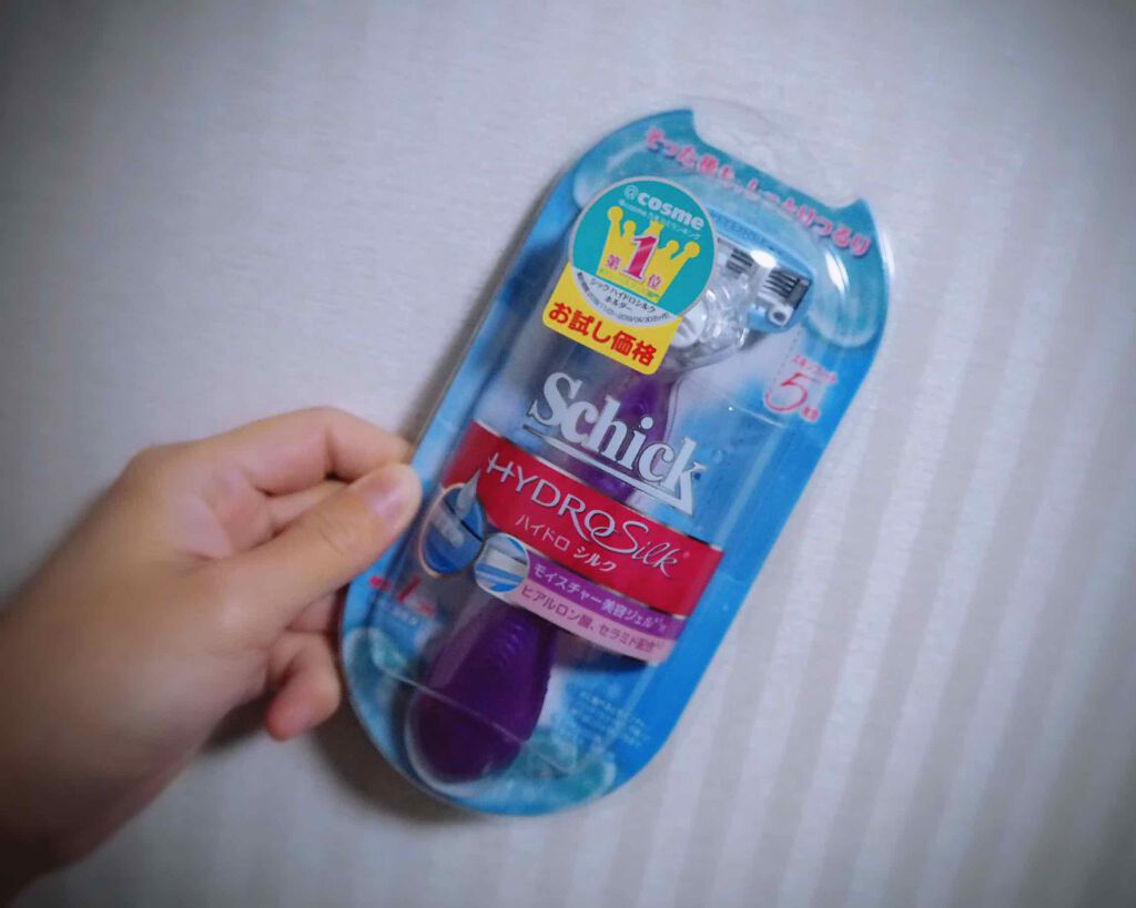 ハイドロシルク ホルダー (刃付き) お試し用/ハイドロシルク/シェーバーを使ったクチコミ(1枚目)