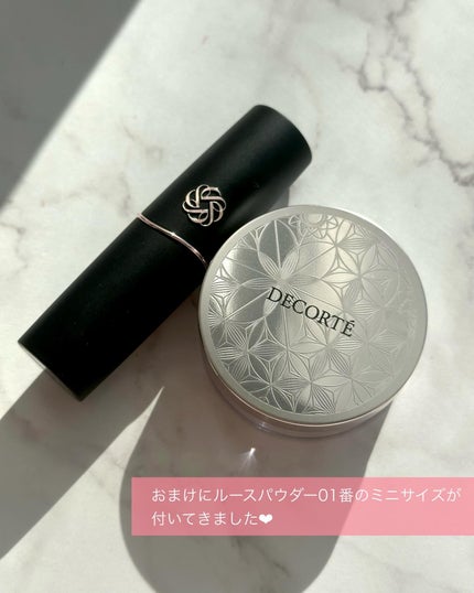 ルージュデコルテ クリームグロウ/DECORTÉ/口紅を使ったクチコミ(5枚目)