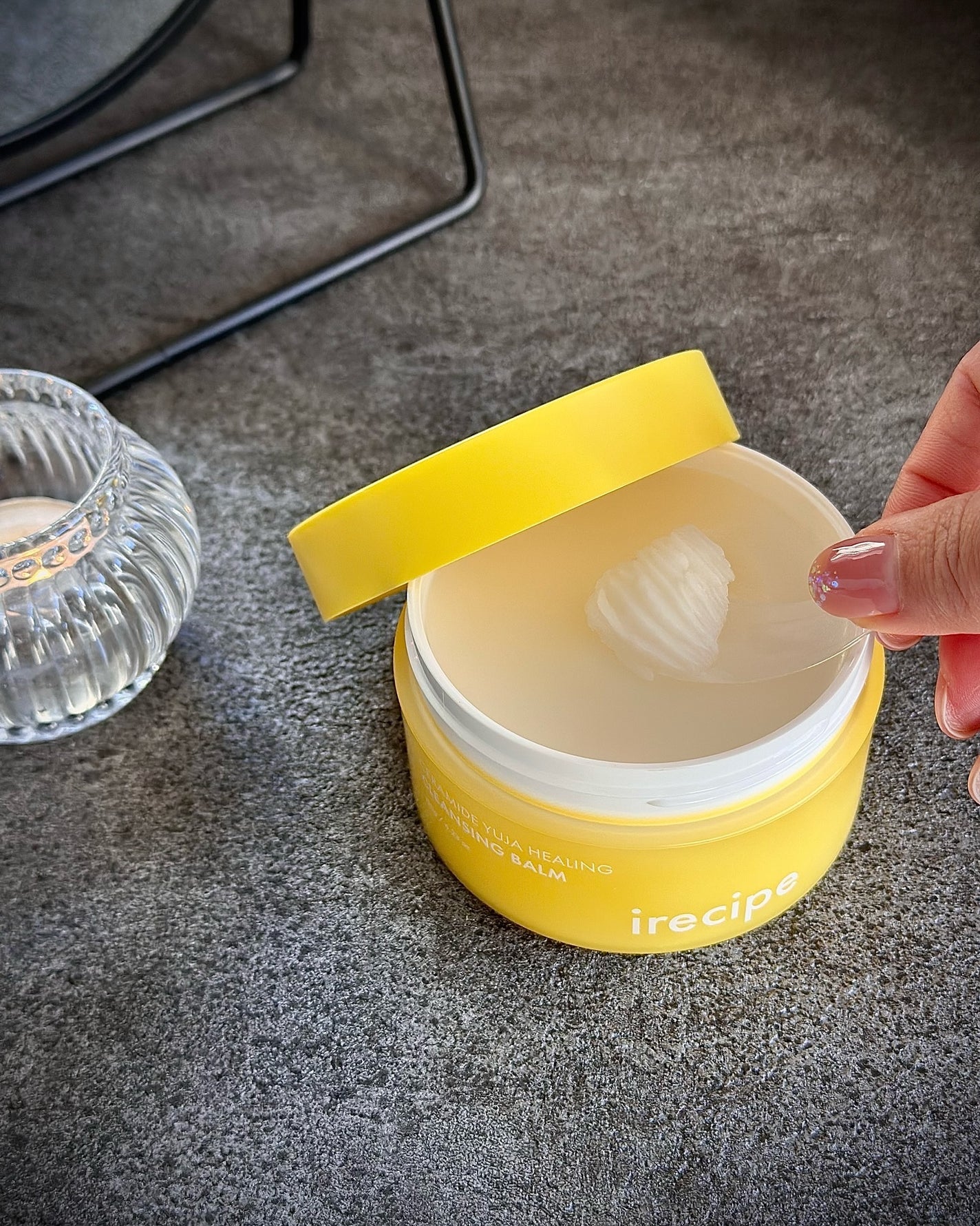 セラミド ゆず ヒーリングクレンジングバーム/irecipe/クレンジングバームを使ったクチコミ(3枚目)