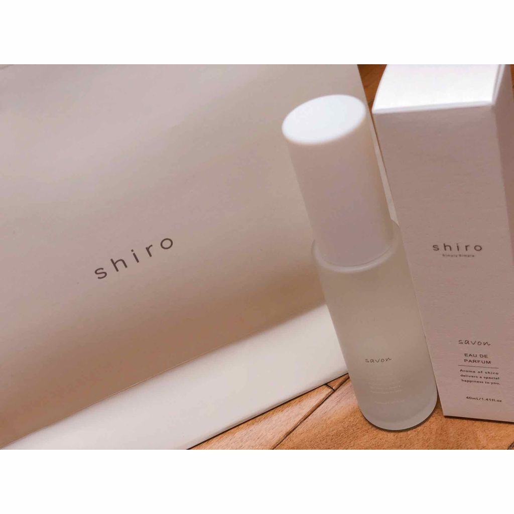 サボン オードパルファン/SHIRO/香水(レディース)を使ったクチコミ(1枚目)