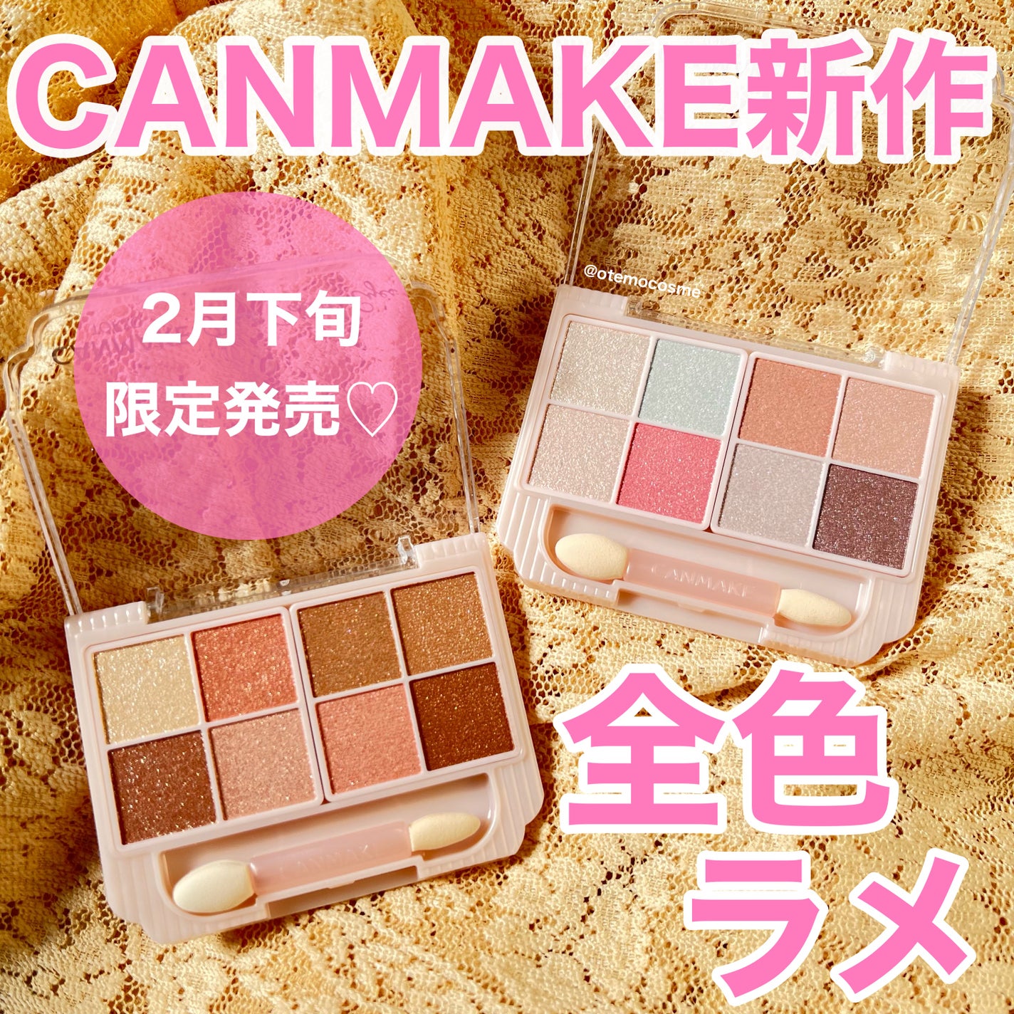 プティパレットアイズ(スパークリングタイプ)/キャンメイク/アイシャドウを使ったクチコミ(1枚目)