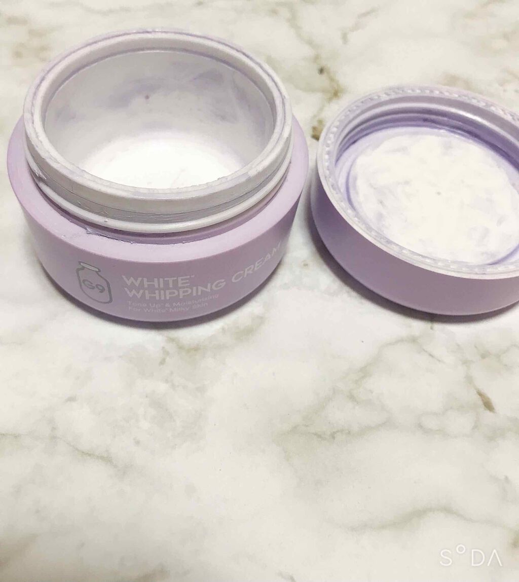 WHITE WHIPPING CREAM(ウユクリーム)/G9SKIN/化粧下地を使ったクチコミ（3枚目）