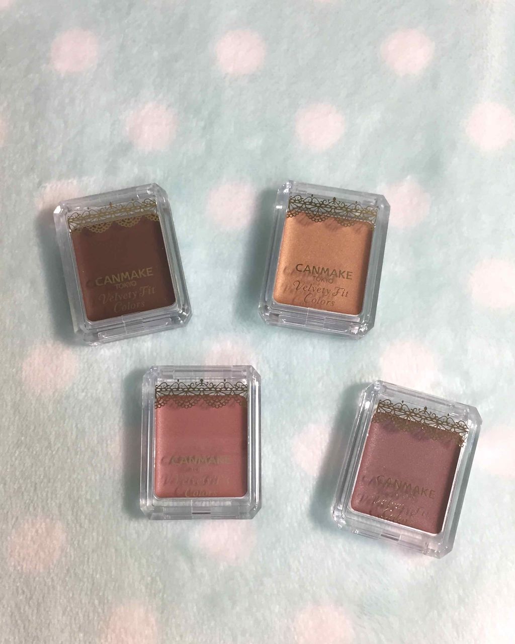 ベルベッティフィットカラーズ/キャンメイク/ジェル・クリームアイシャドウを使ったクチコミ(1枚目)