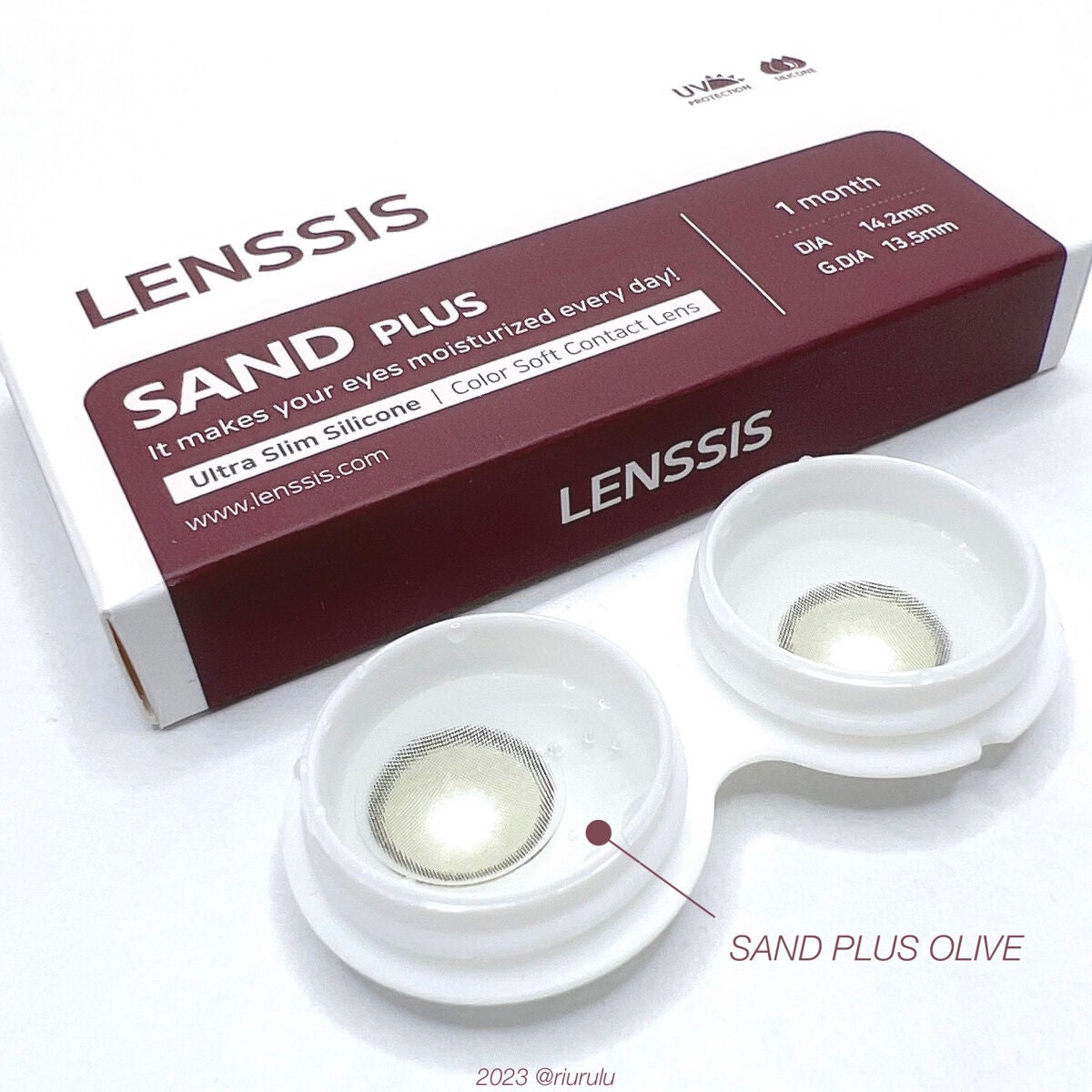 サンドシリーズ/LENSSIS/カラーコンタクトレンズを使ったクチコミ(3枚目)