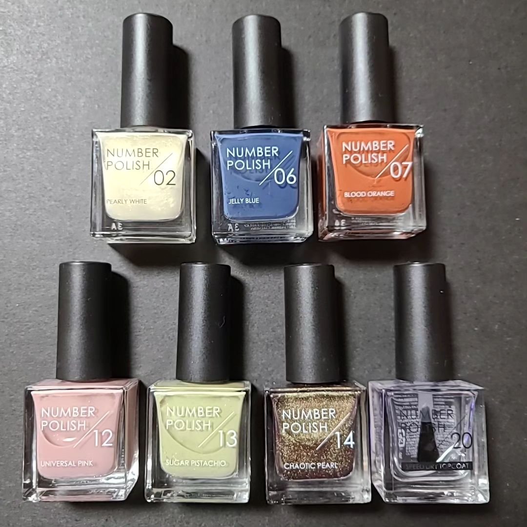 NUMBER POLISH　/D-UP/マニキュアを使ったクチコミ（2枚目）