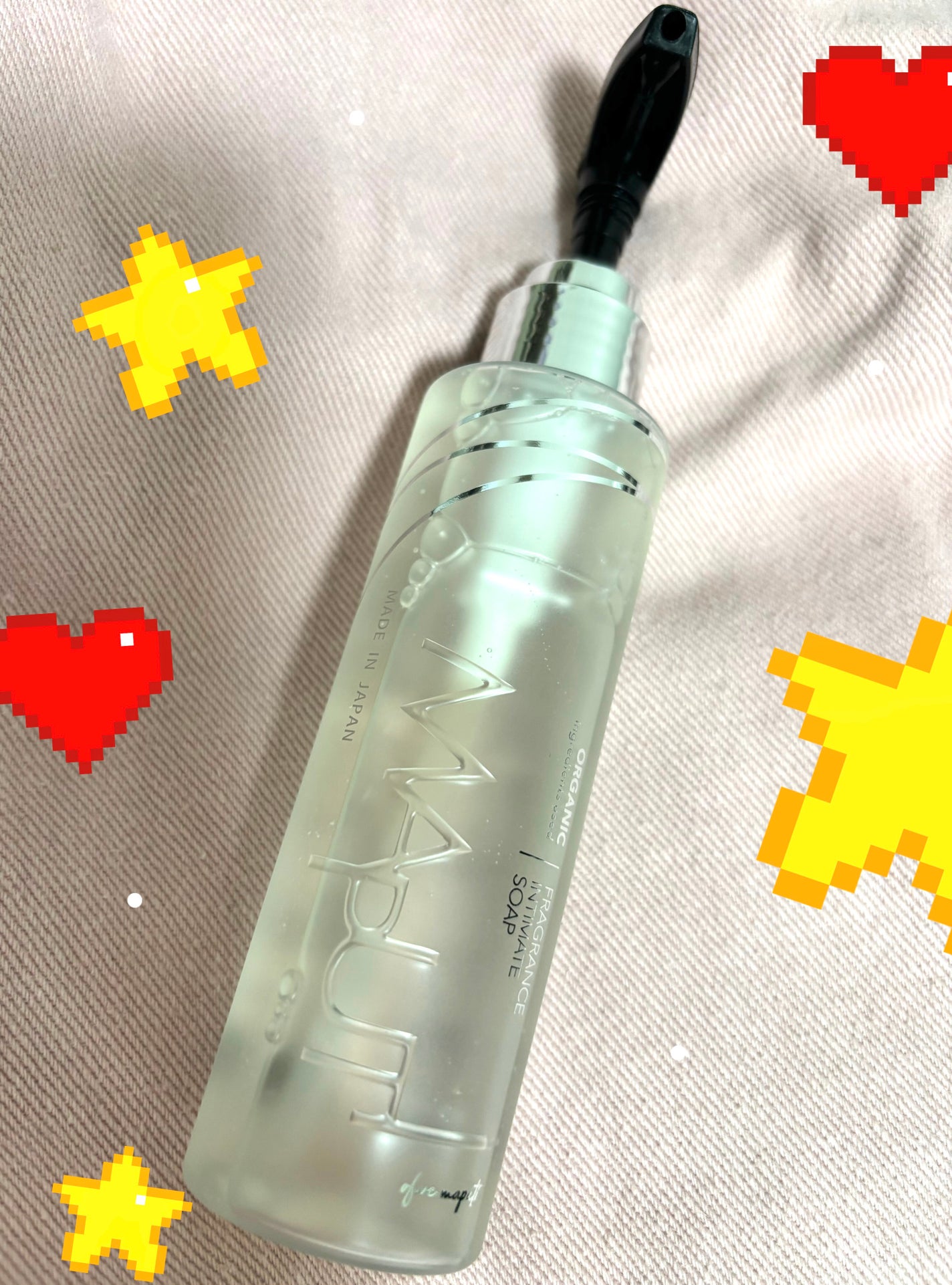 オーガニックフレグランスインティメイトソープ MAPUTI/MAPUTI/デリケートゾーンケアを使ったクチコミ(1枚目)