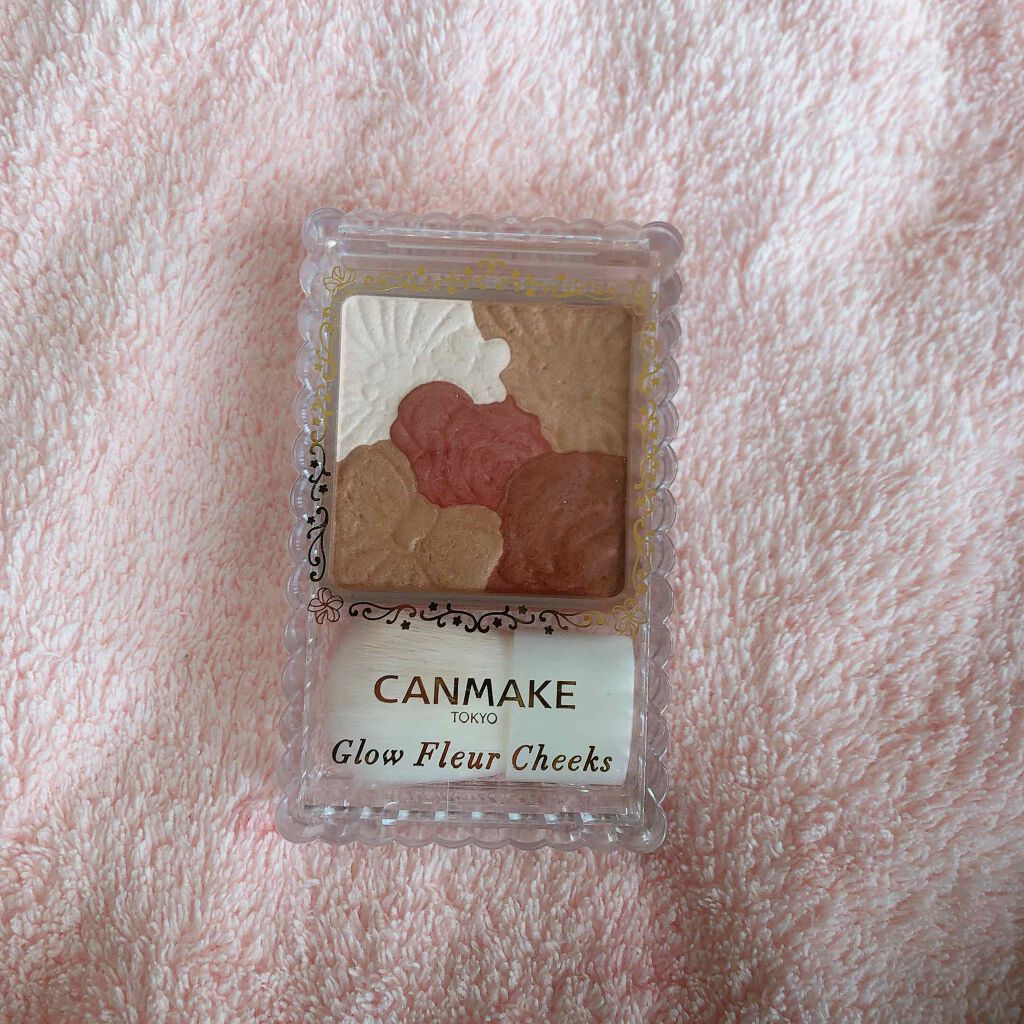 グロウフルールチークス/キャンメイク/パウダーチークを使ったクチコミ（1枚目）