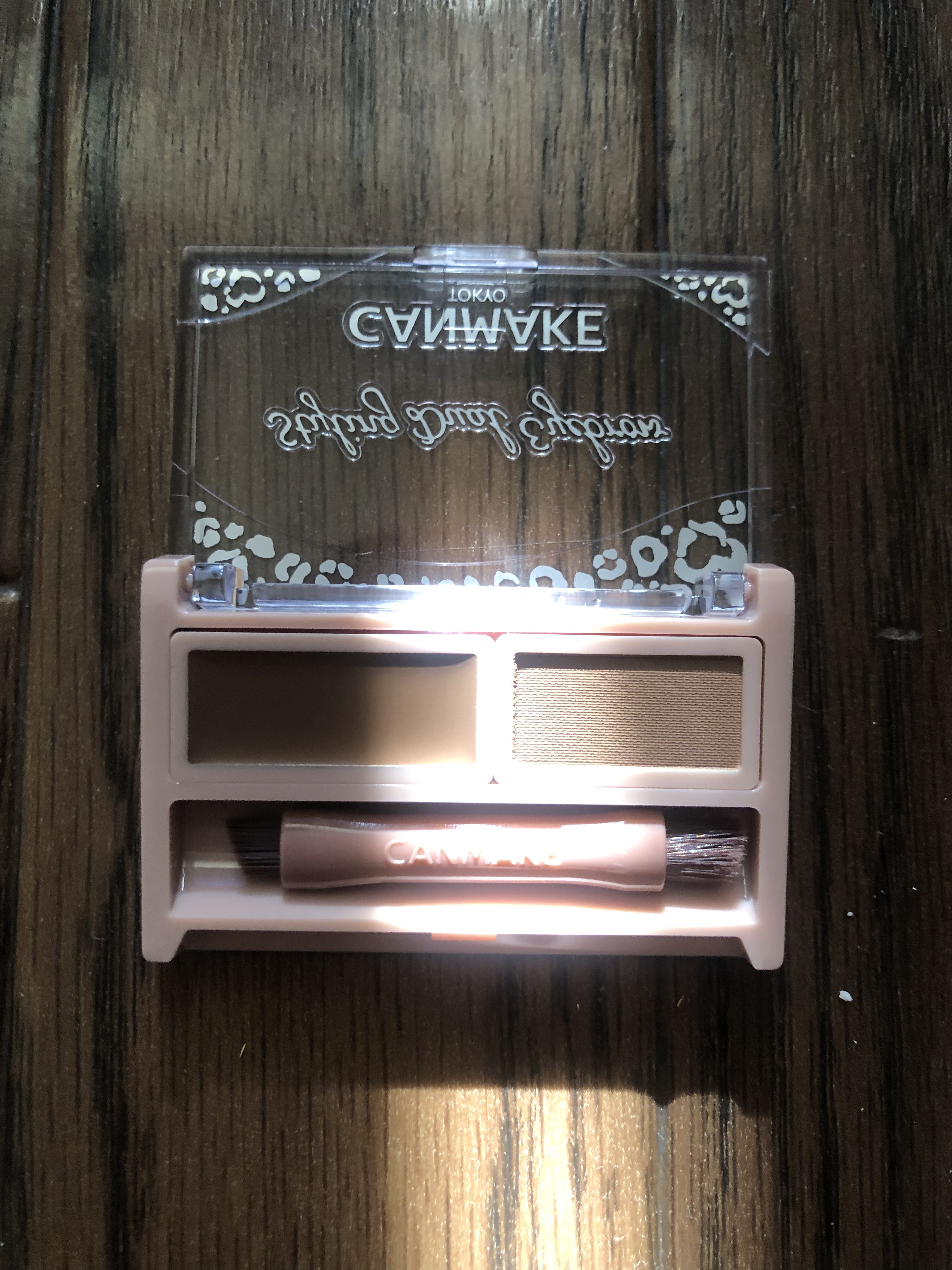 スタイリングデュアルアイブロウ 02 ウォームブラウン/キャンメイク/アイブロウを使ったクチコミ（1枚目）