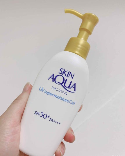 スキンアクア スーパーモイスチャージェル/スキンアクア/日焼け止めジェルを使ったクチコミ(1枚目)