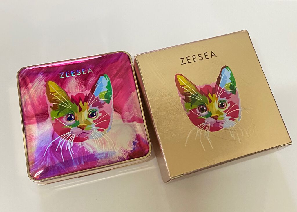 アニマルアイシャドウ(4シェード)/ZEESEA/アイシャドウパレットを使ったクチコミ(2枚目)