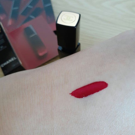 ルージュ アリュール ラック/CHANEL/口紅を使ったクチコミ(3枚目)