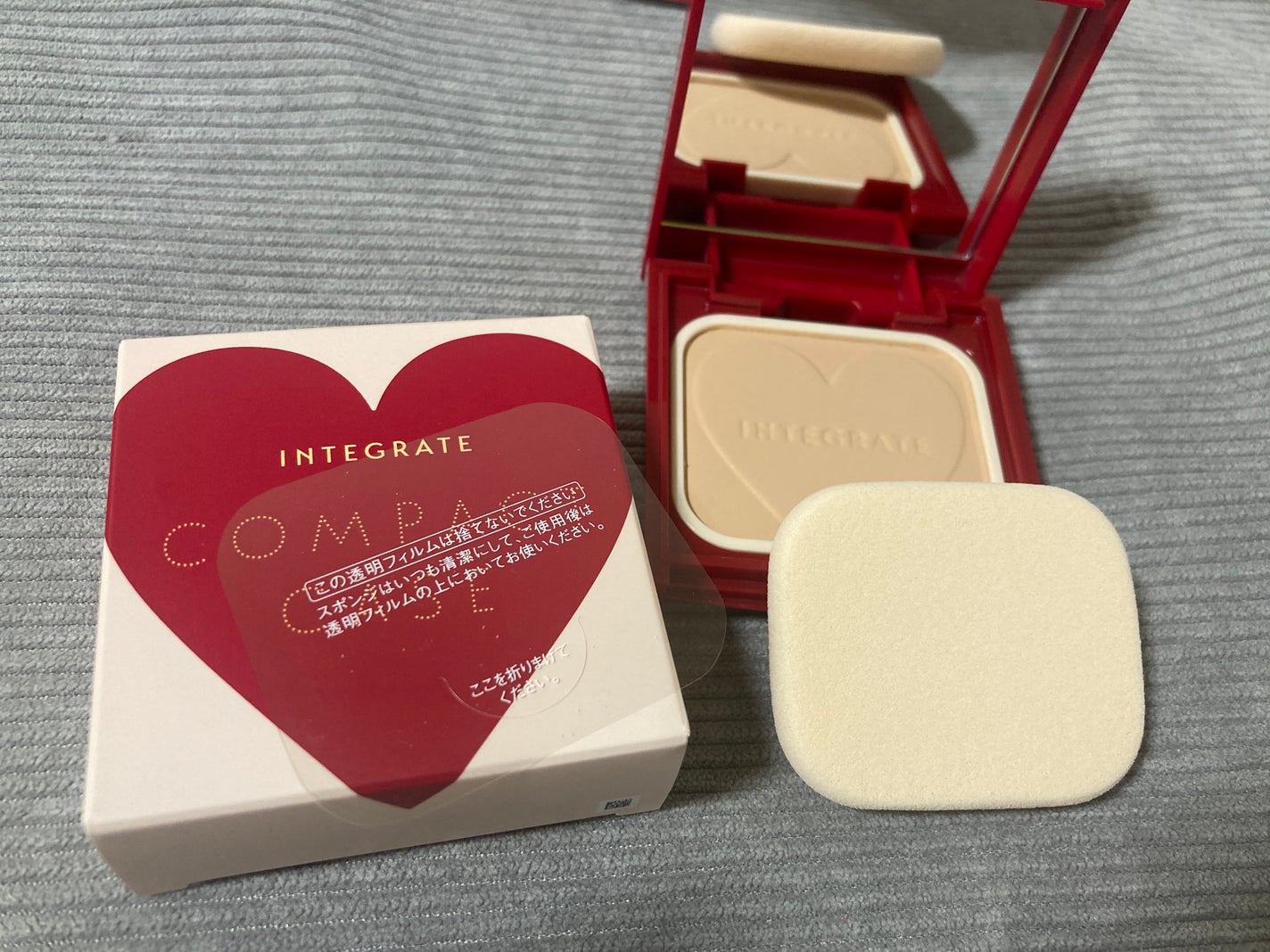 プロフィニッシュファンデーション/インテグレート/パウダーファンデーションを使ったクチコミ(3枚目)