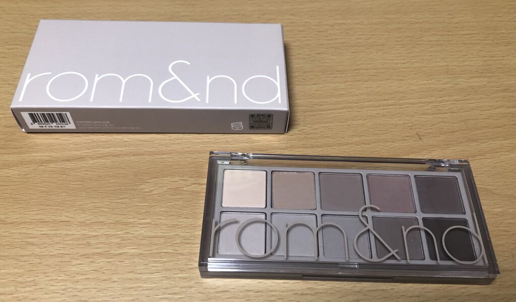 ベターザンパレット/rom&nd/アイシャドウパレットを使ったクチコミ（1枚目）