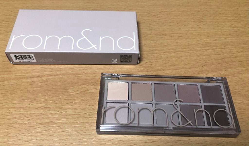 ベターザンパレット/rom&nd/アイシャドウパレットを使ったクチコミ(1枚目)
