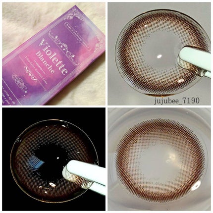 ヴィオレットブランシュ/ヴァイオレットブランシュ/カラーコンタクトレンズを使ったクチコミ(2枚目)