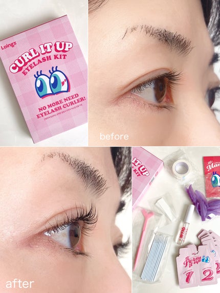 パーマイットアップアイラッシュパーマキット/Loingz/その他キットセットを使ったクチコミ(6枚目)