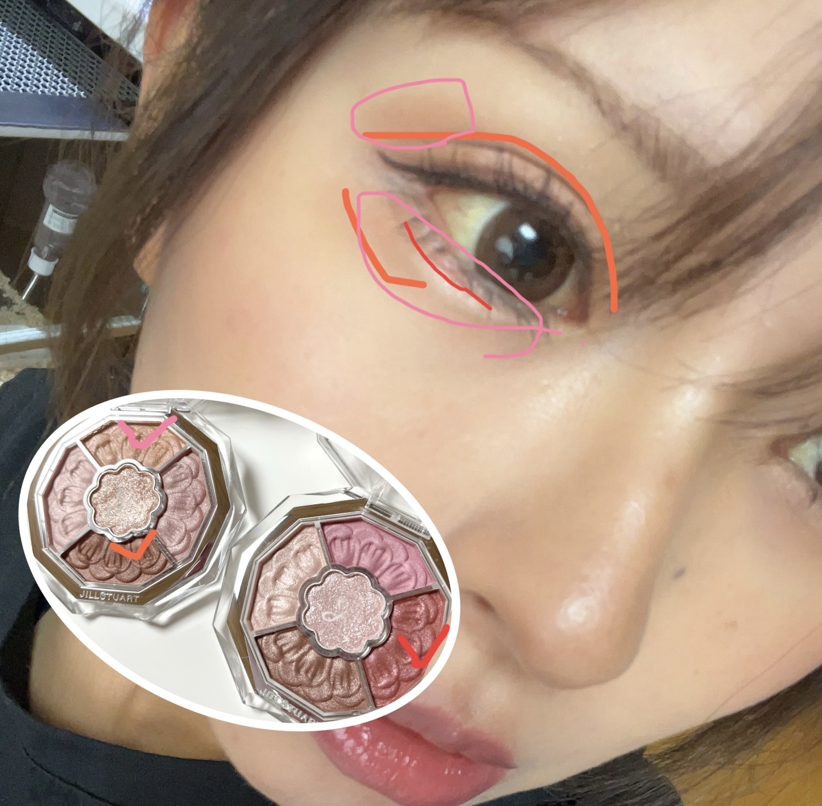 ジルスチュアート ブルームクチュール アイズ　ジュエルドブーケ/JILL STUART/アイシャドウパレットを使ったクチコミ（2枚目）