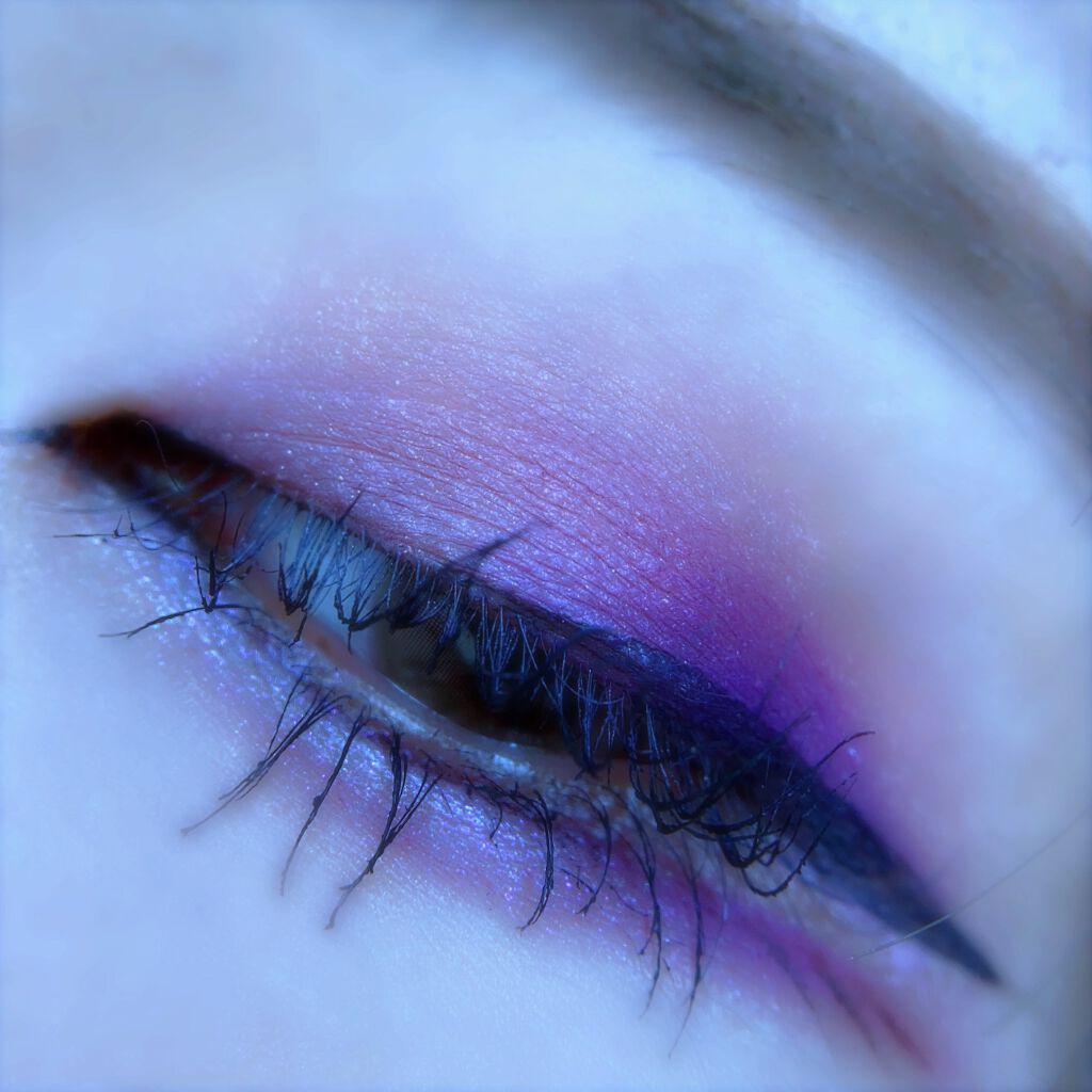 violette etendu/VISEART/アイシャドウパレットを使ったクチコミ(5枚目)