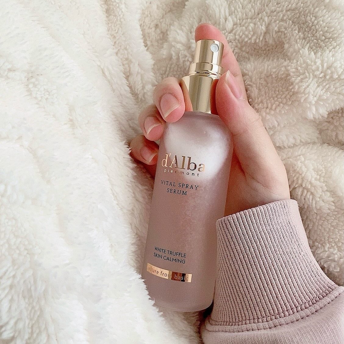 ダルバ ホワイトトリュフバイタルスプレーセラム/ダルバ/ミスト状化粧水を使ったクチコミ(2枚目)