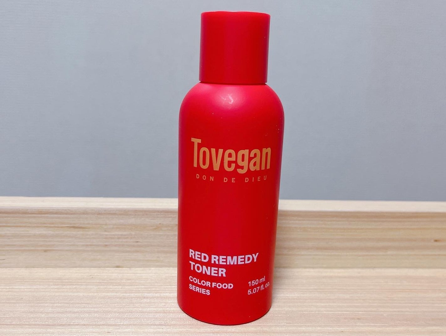 カラーフードシリーズレッドリメディートナー/Tovegan/化粧水を使ったクチコミ(1枚目)