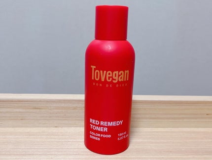 カラーフードシリーズレッドリメディートナー/Tovegan/化粧水を使ったクチコミ(1枚目)