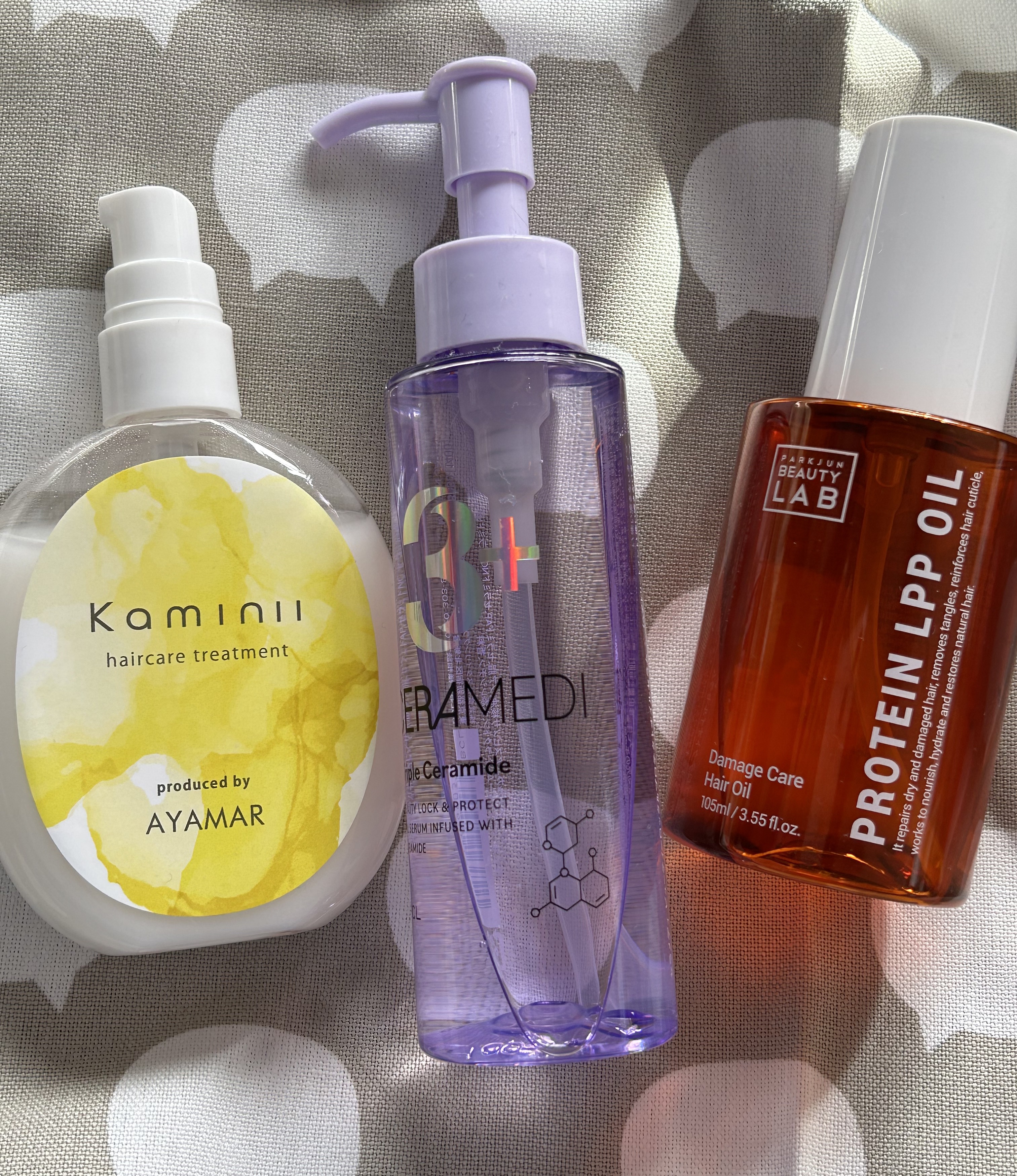 id プレミアム ストレート&ダメージリペアヘアオイル/FUN AZUM/ヘアオイルを使ったクチコミ（1枚目）