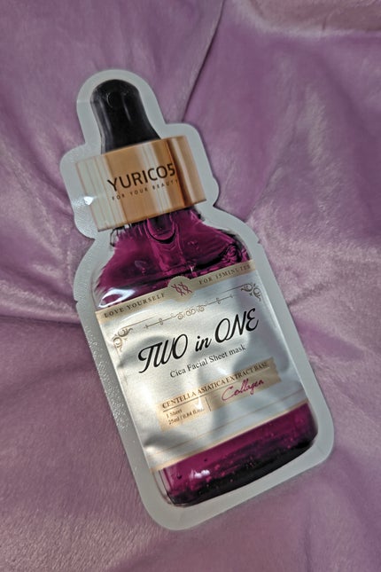 ユリコス 2in1 シカ フェイシャル シートマスク/YURICO5/シートマスク・パックを使ったクチコミ(1枚目)