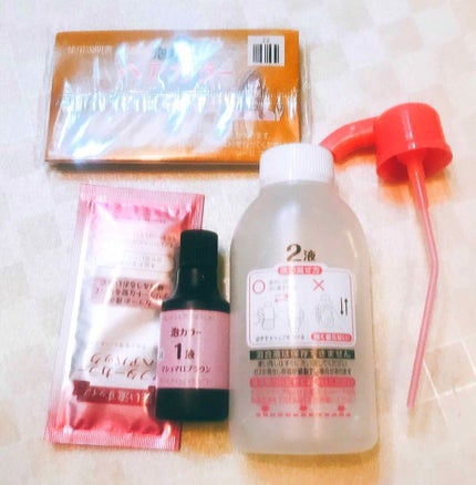 泡カラー/リーゼ/ヘアカラーを使ったクチコミ(2枚目)