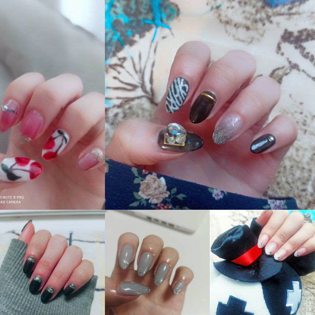 ジェルネイル（ライト対応）/セリア/ジェルネイルを使ったクチコミ（2枚目）